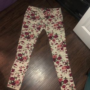 Rose leggings
